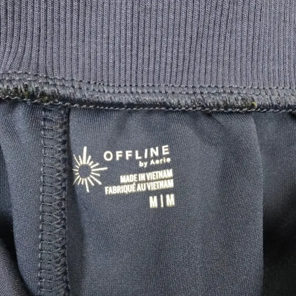 Offline by Aerie Shorts Womens Medium Blue Modal High Rise Lounge Athletic 6.5